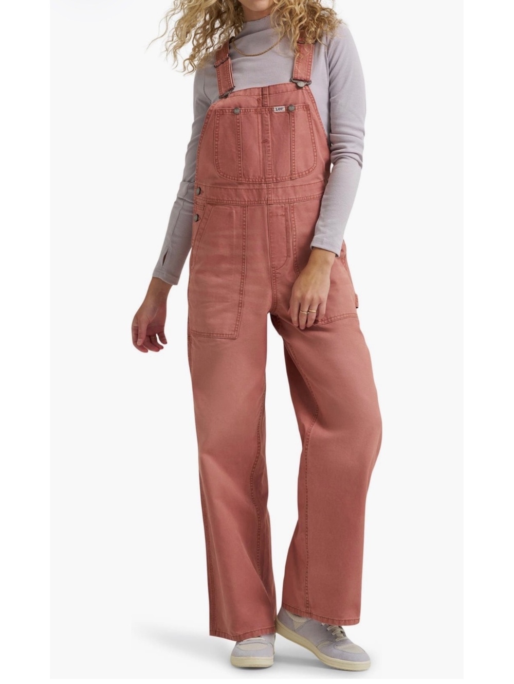 Lee Workwear Pink Cotton Overalls